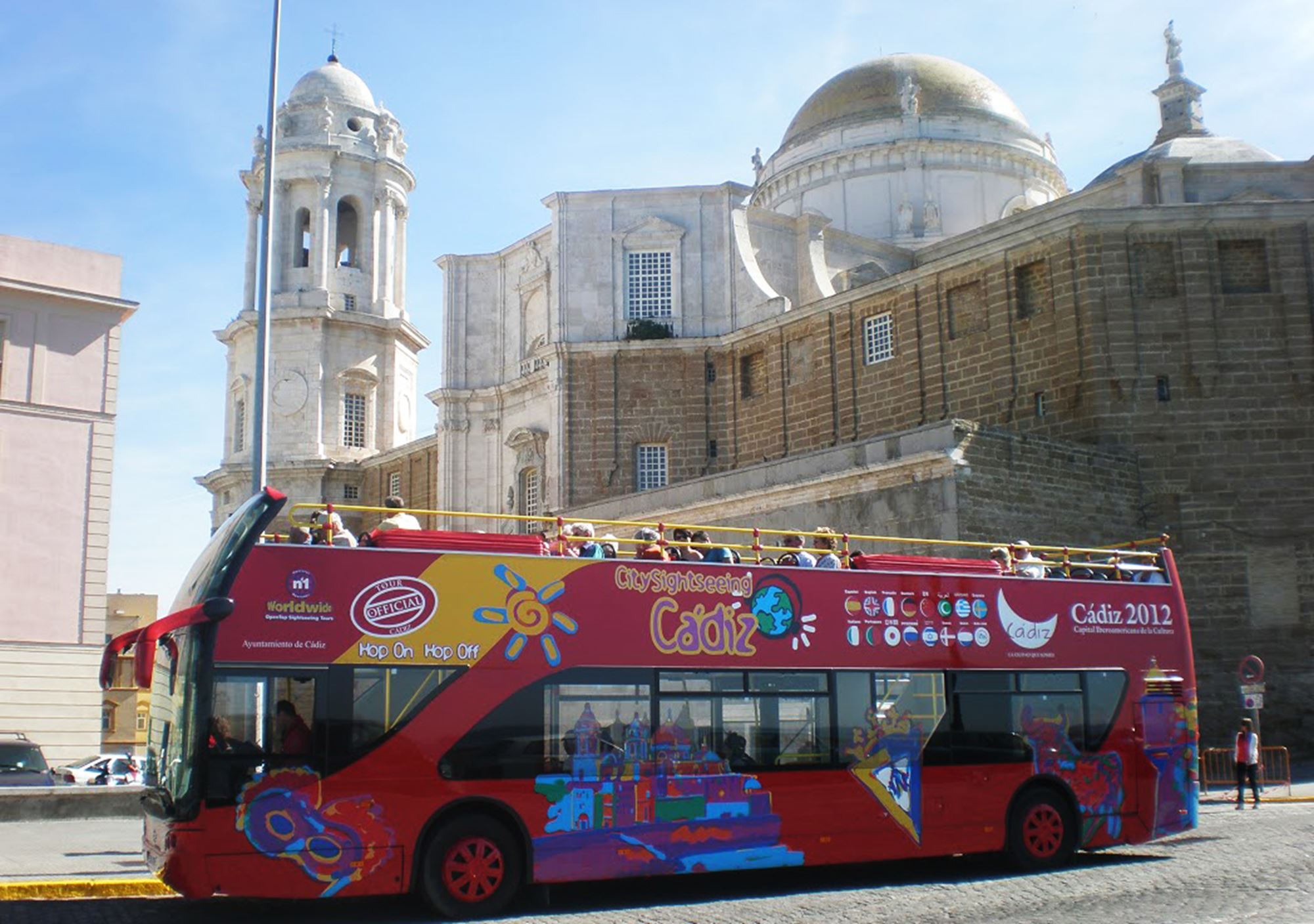 acheter réservations réserver visites guidées tours billets visiter Bus Touristique City Sightseeing Cadix